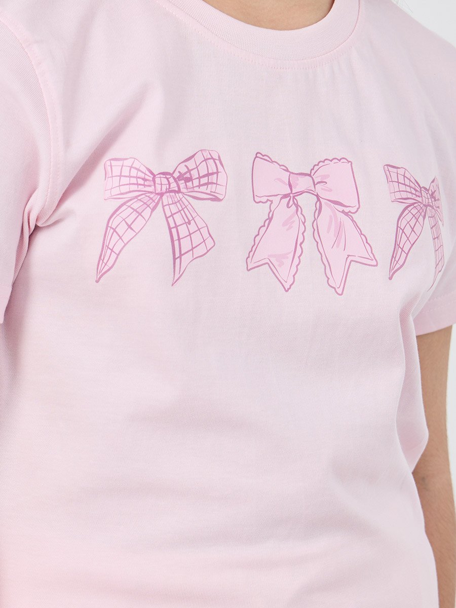 Graphic Print Round Neck T-Shirt