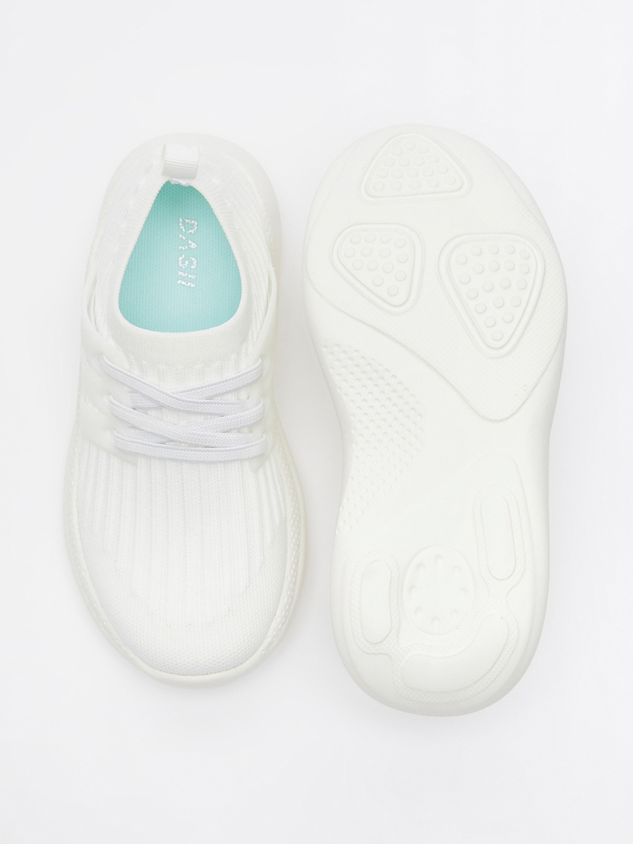 Textured Slip-On Walking Shoes