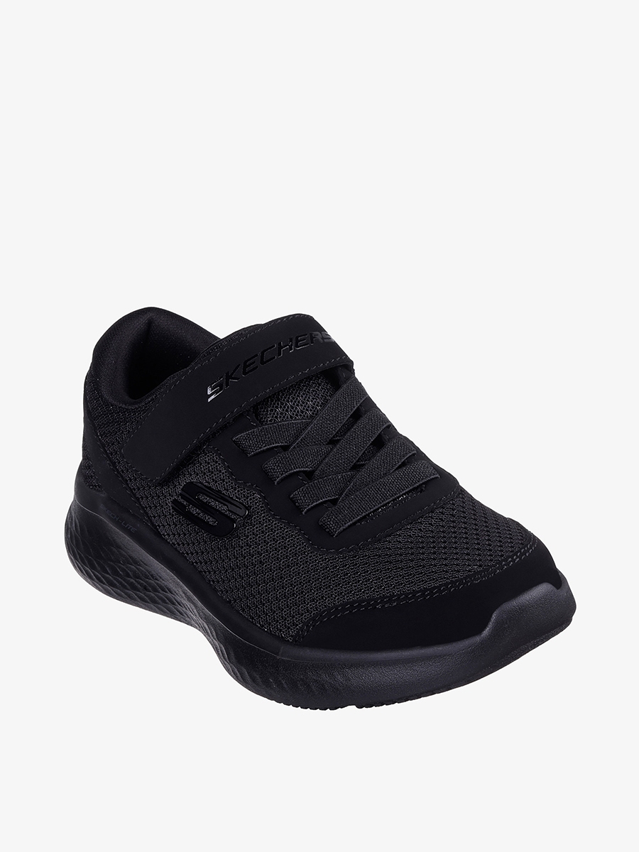 Textured Sports Shoes with Hook and Loop Closure - SKECH LITE PRO