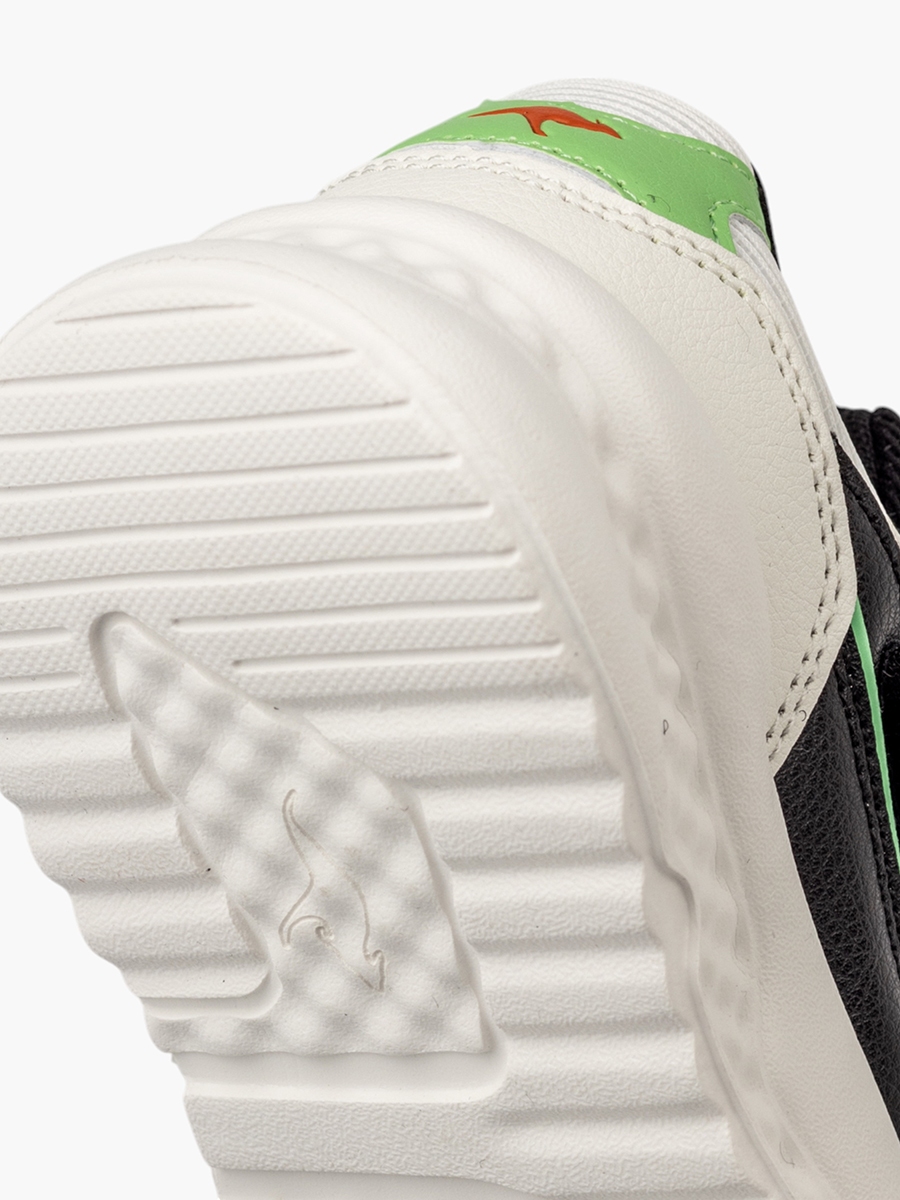 Colourblock Sports Shoes with Hook and Loop Closure