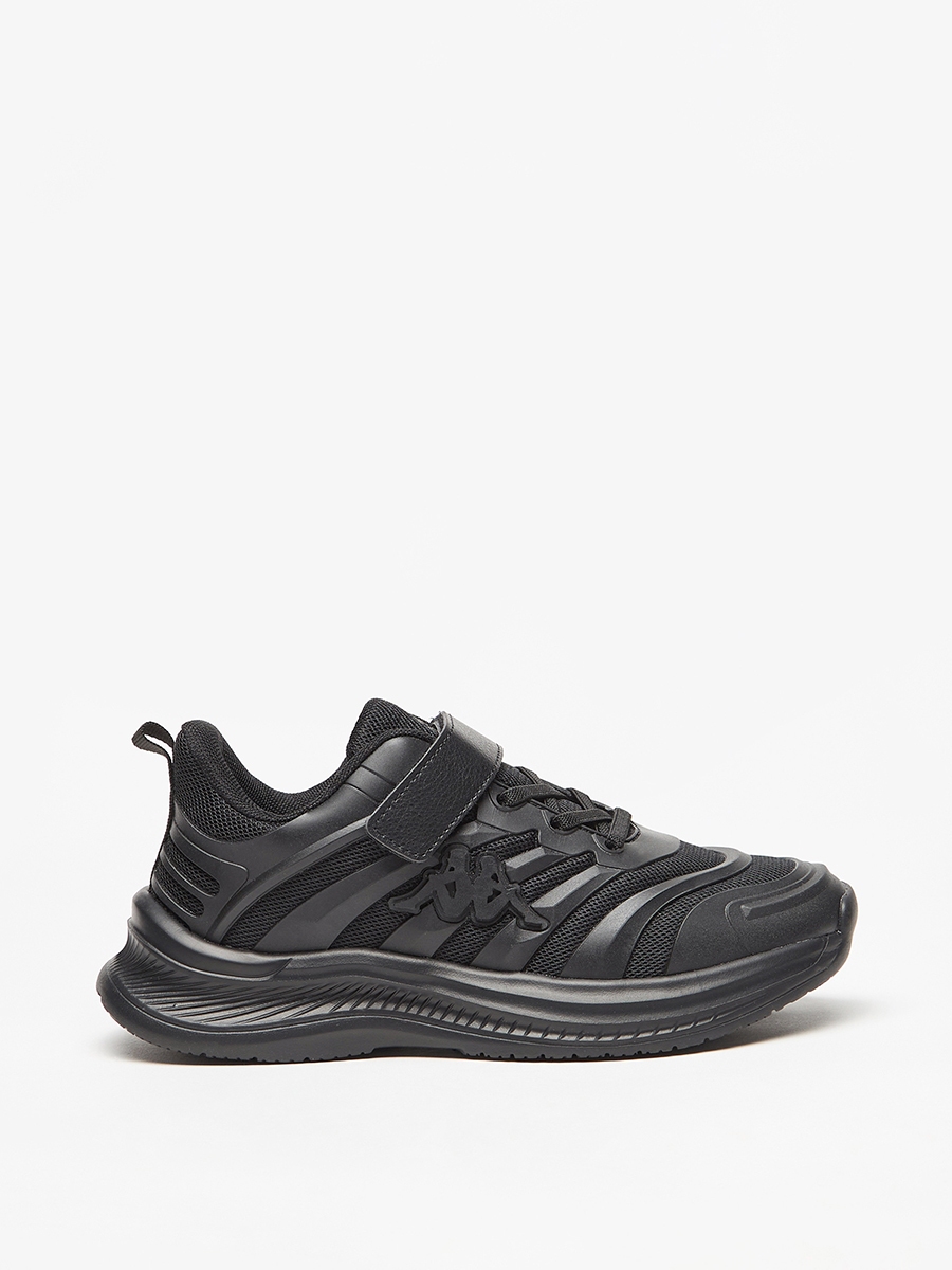 Textured Sports Shoes with Hook and Loop Closure