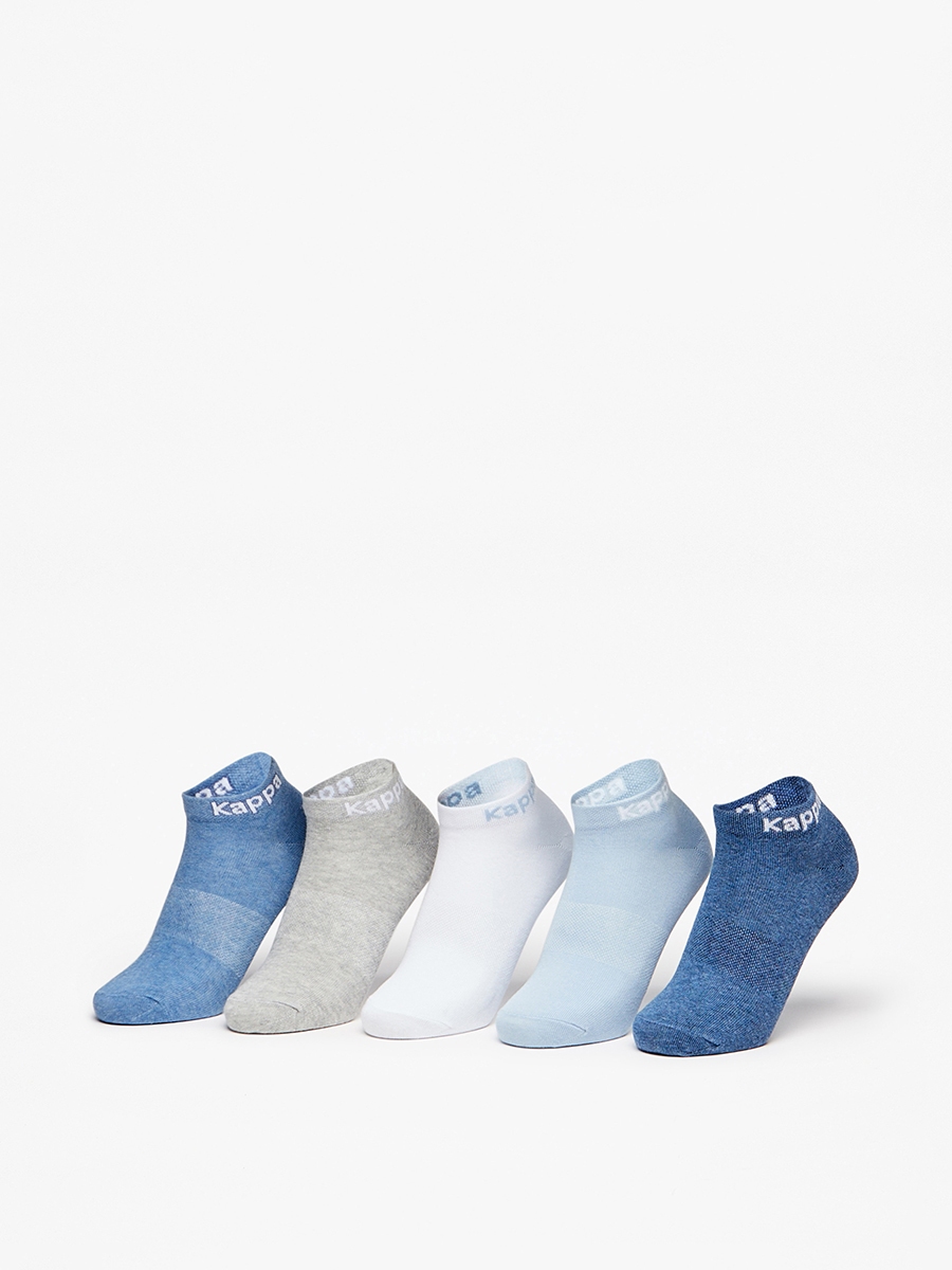 Set of 5 - Solid Set of 5 - Ankle Length Sports Socks