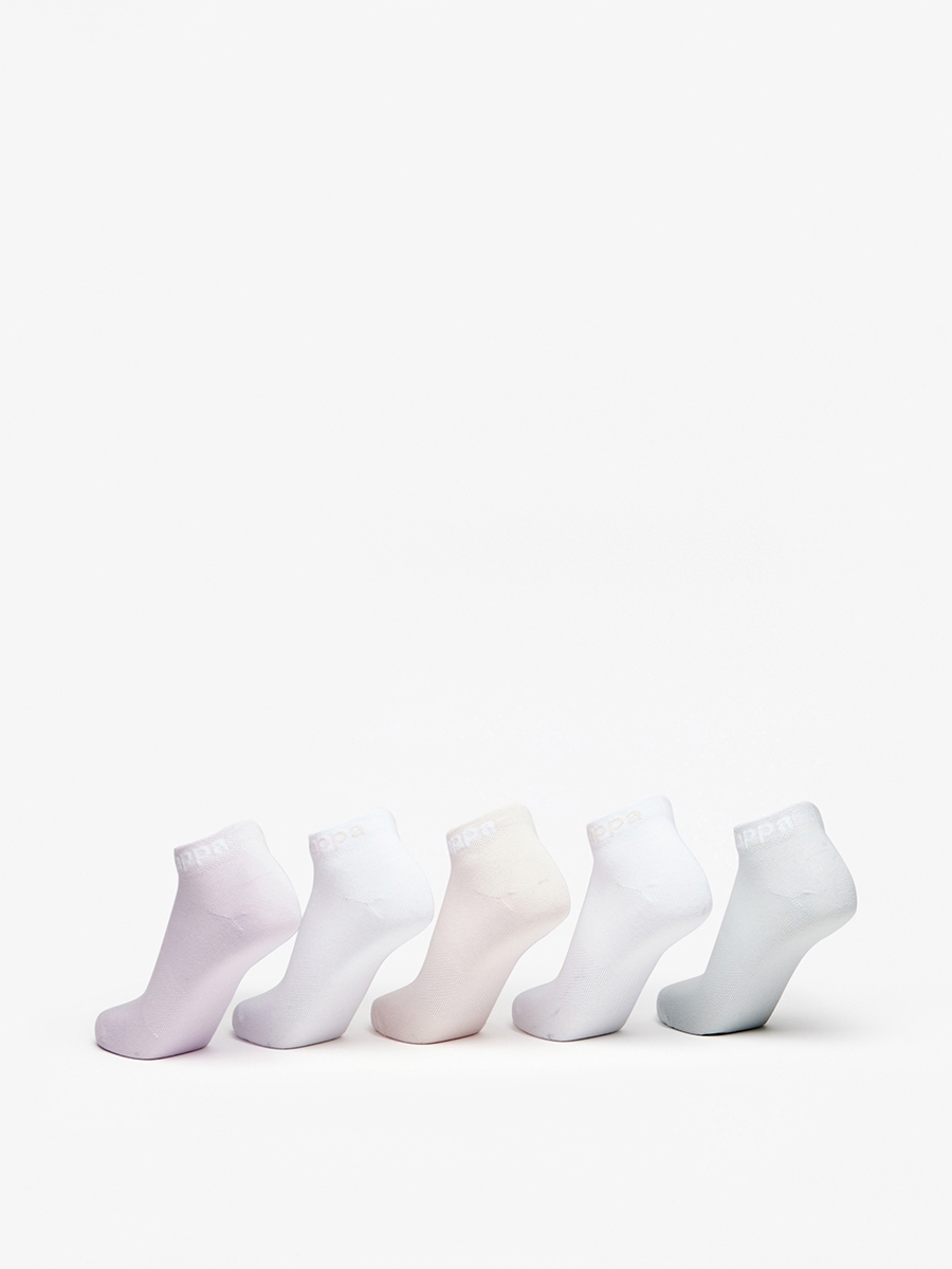 Set of 5 - Solid Set of 5 - Ankle Length Sports Socks