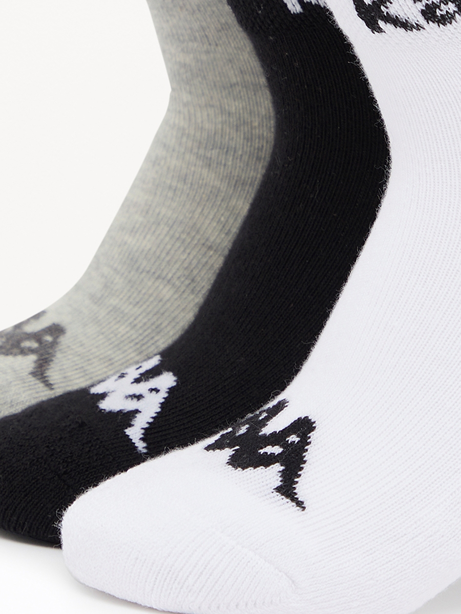 Set of 3 - Printed Ankle Length Sports Socks