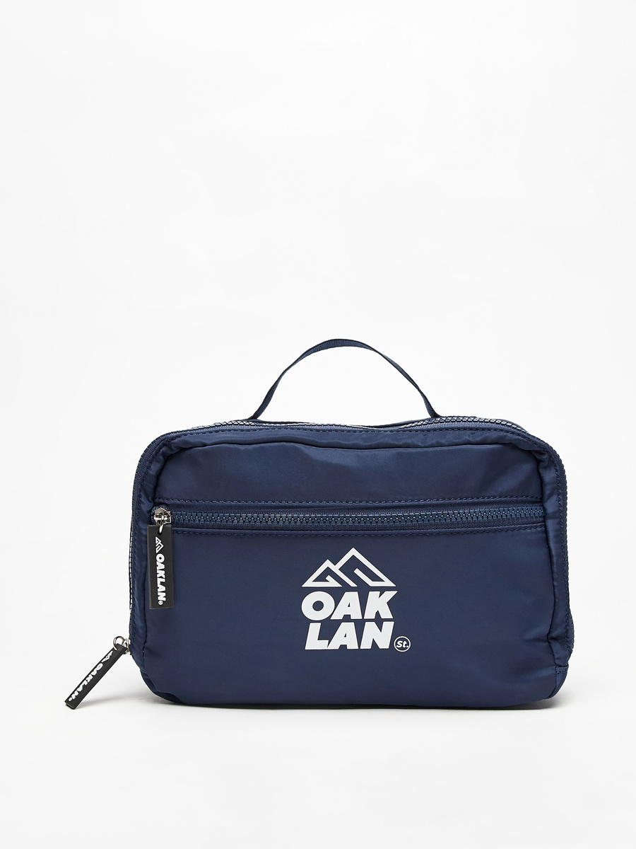 Logo Print Backpack with Lunch Bag and Pencil Pouch - 42x30x16 cm