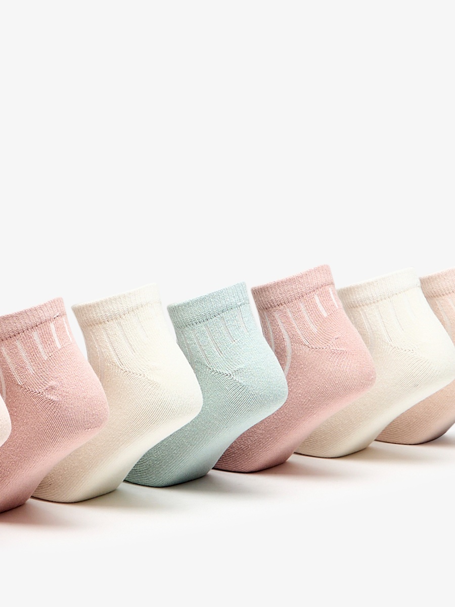Set of 7 - Striped Socks