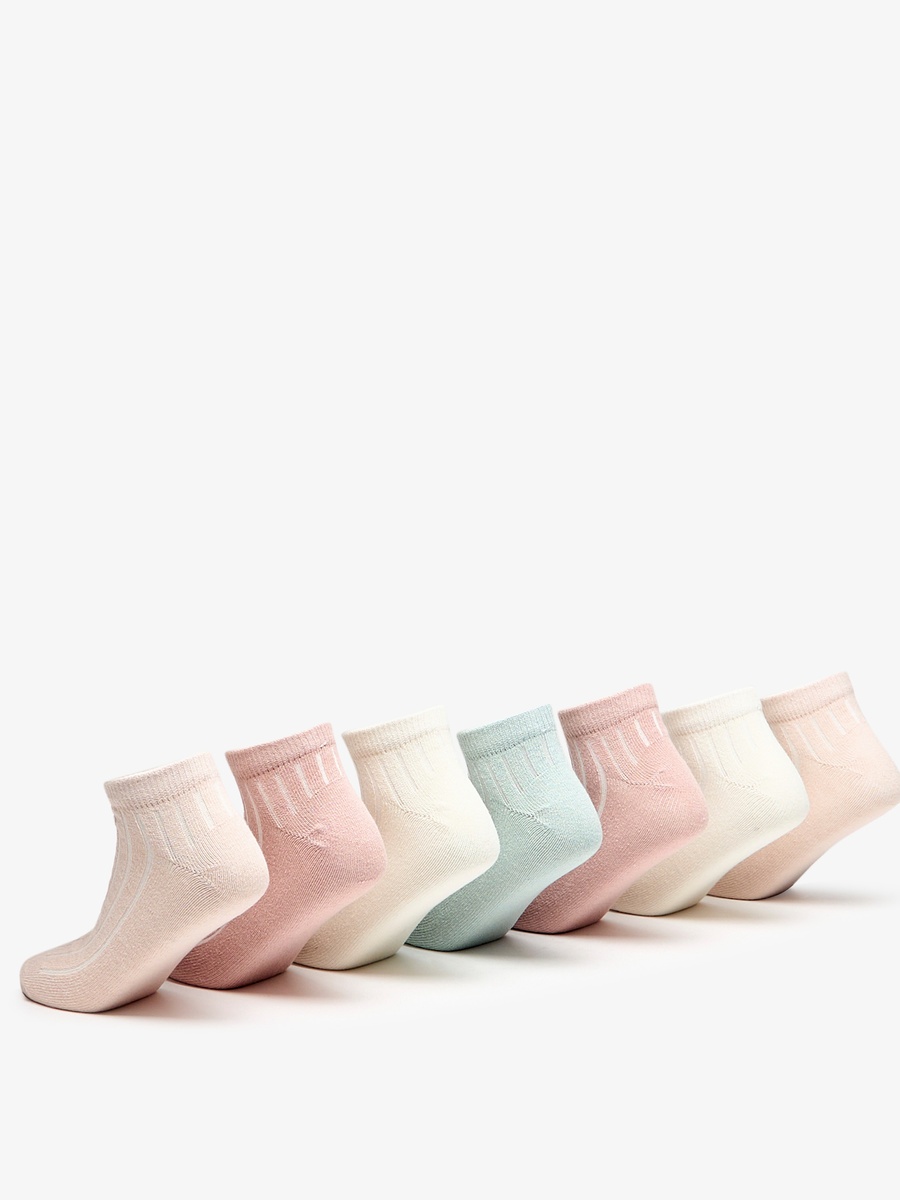 Set of 7 - Striped Socks