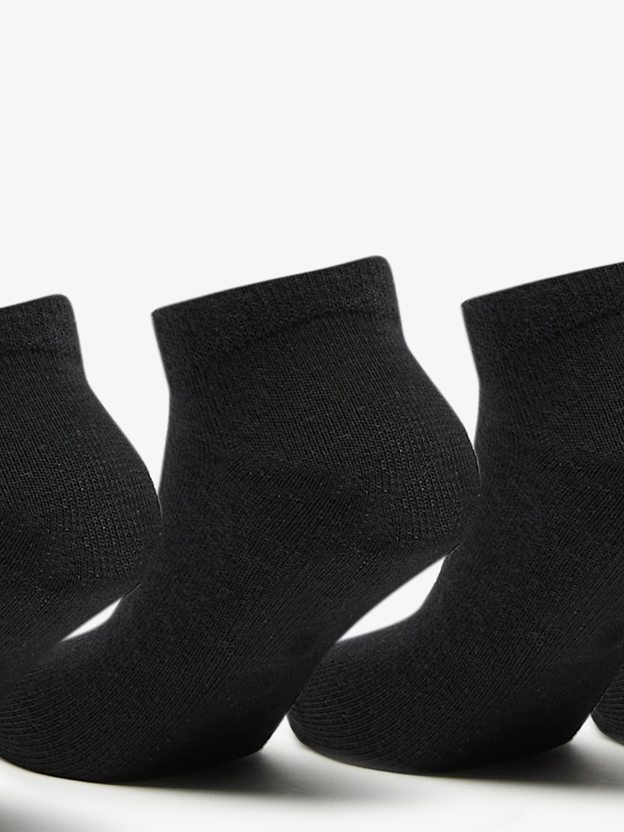 Set of 5 - Solid Ankle Length Socks