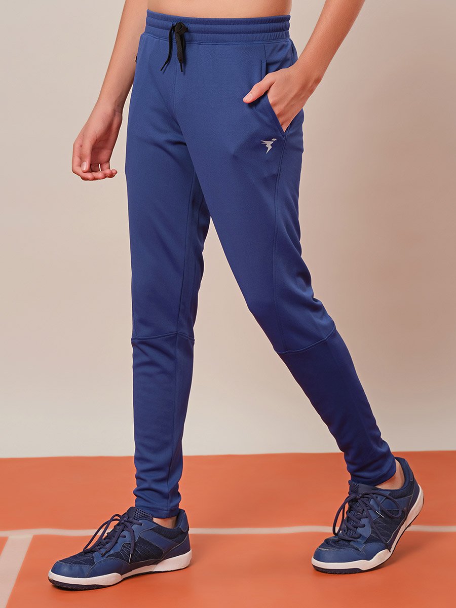 Solid Drawstring Waistband Track Pants