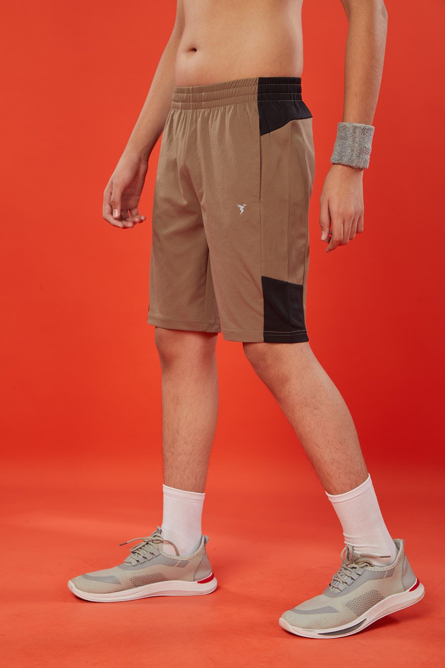 Solid 2-Way Stretch Shorts
