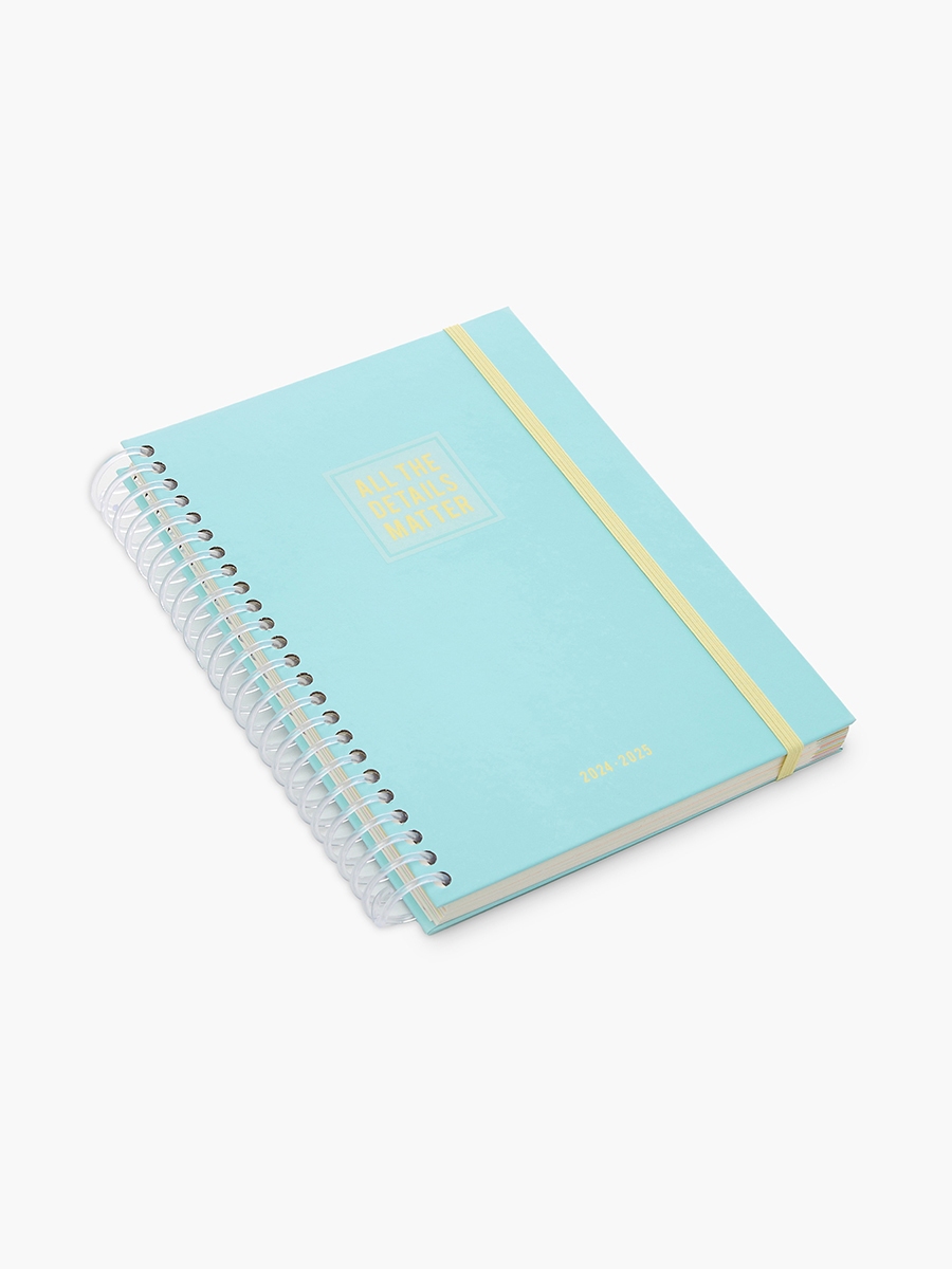 Mayfair Slogan Print Spiral Notebook