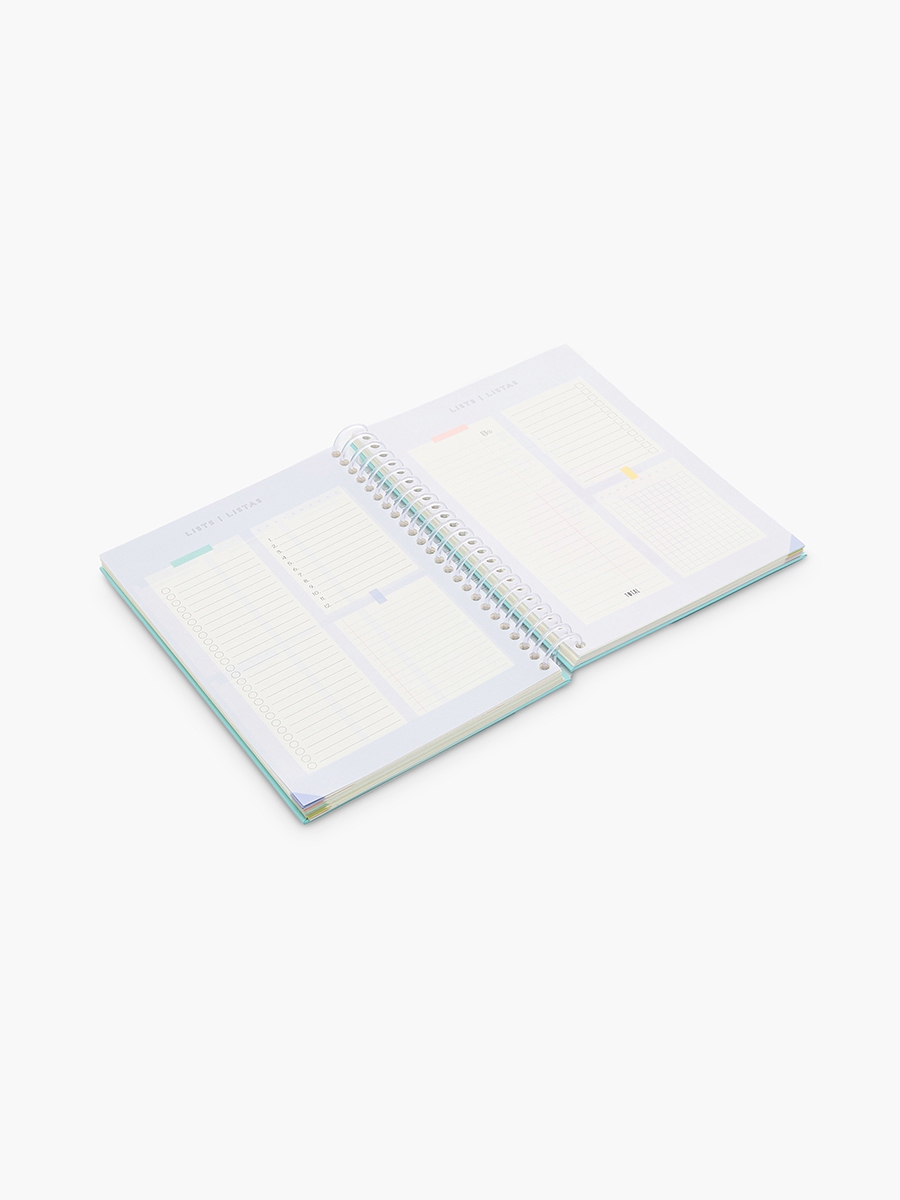 Mayfair Slogan Print Spiral Notebook