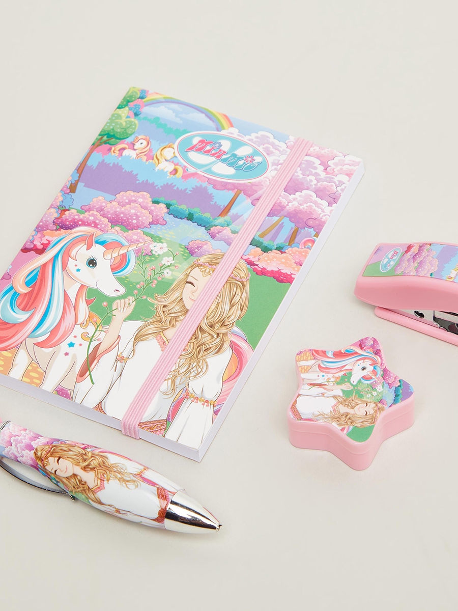 Minmie 7-Piece Printed Stationery Set