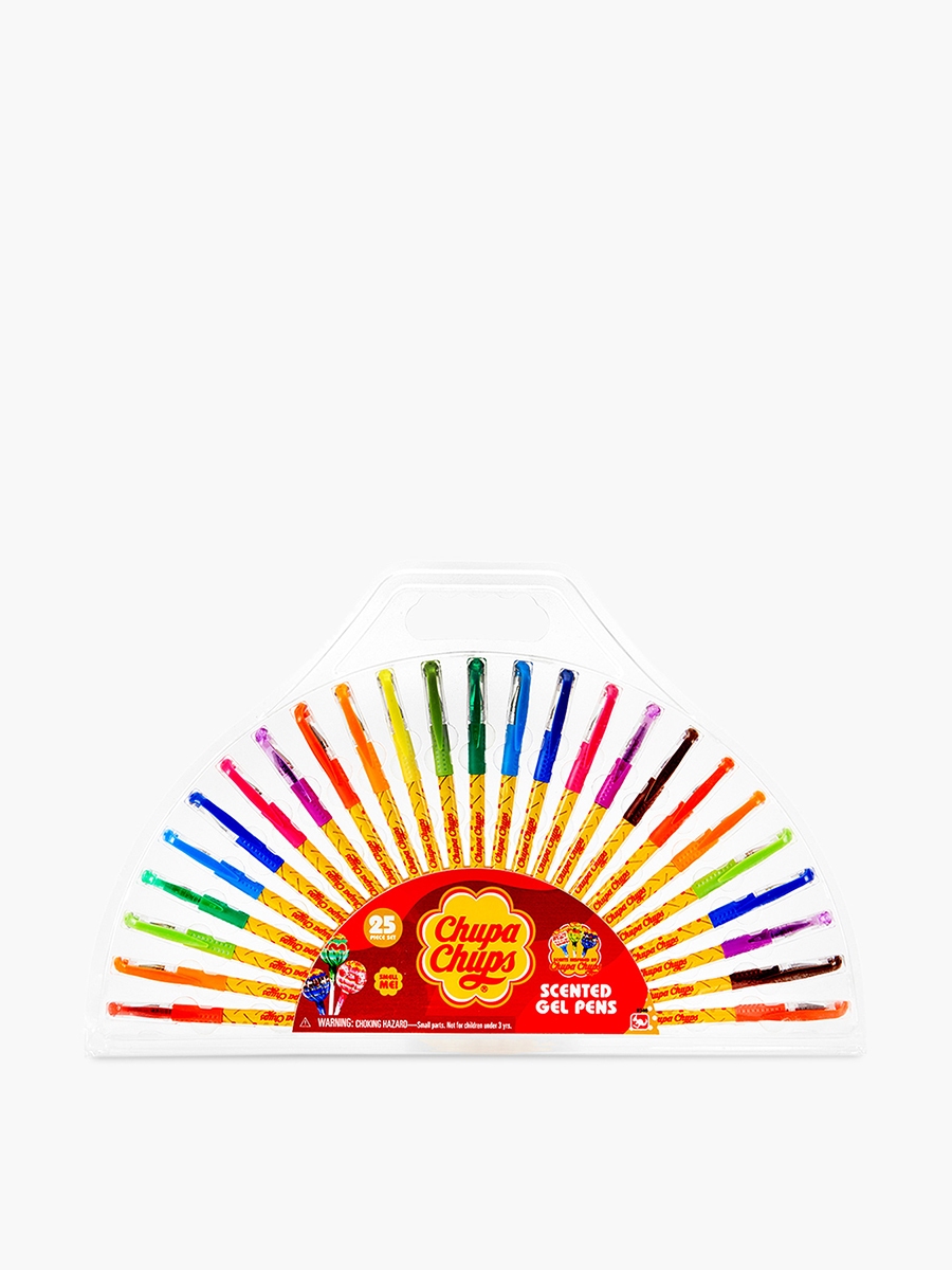 Chupa Chups 25-Piece Scented Gel Pen Set
