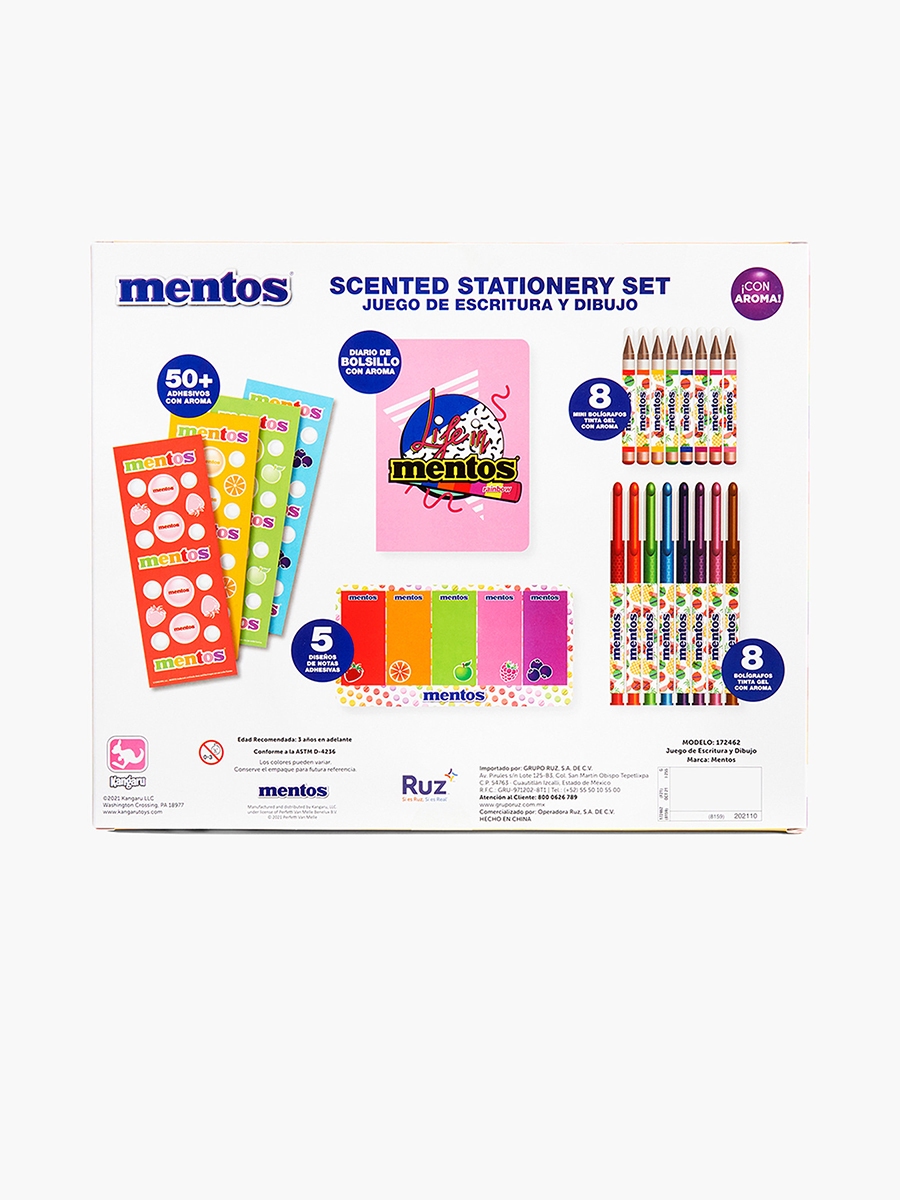 Mentos Scented Stationery Set