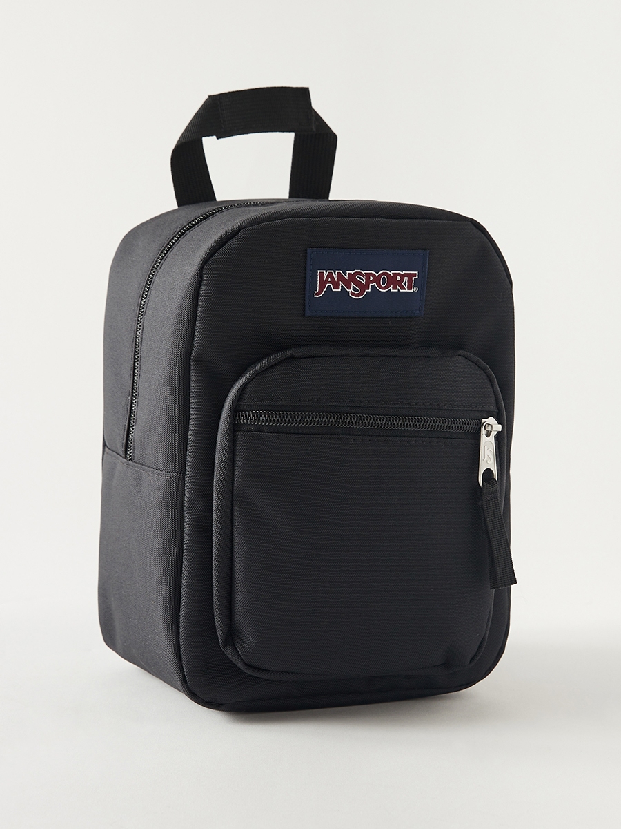 jansport black lunch box Big Break Bag plus an exterior zip pocket for utensils or napkins Big Break Lunch Bag -