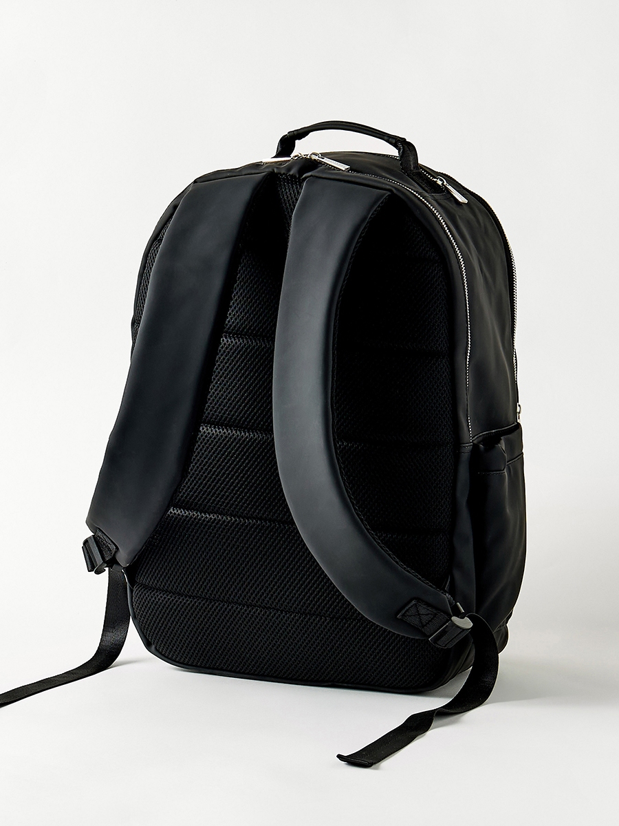 Monocromo Logo Print Backpack With Adjustable Strap