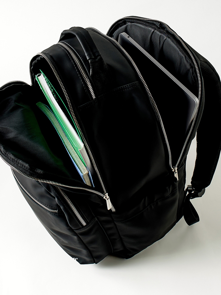 Monocromo Logo Print Backpack With Adjustable Strap