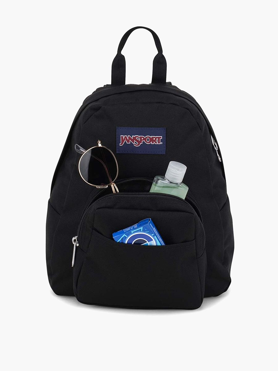 Jansport Solid Backpack with Adjustable Straps and Zip Closure - 60.02x39.7x45.72 cm
