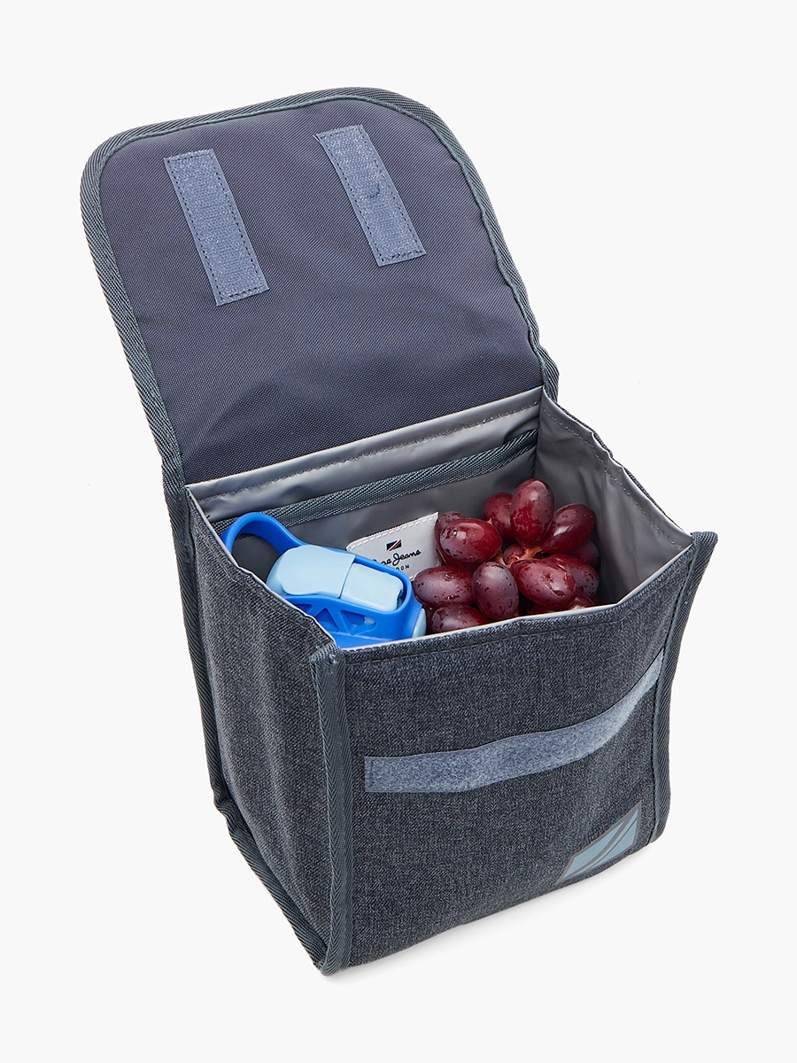 Pepe Jeans Logo Print Lunch Bag with Grab Handle