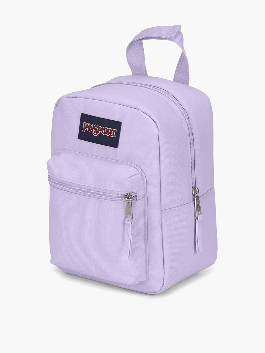 Jansport Solid Lunch Bag with Zipper Closure