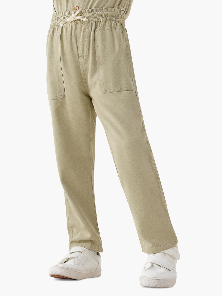 Solid Long Sleeves Shirt and Pants Set