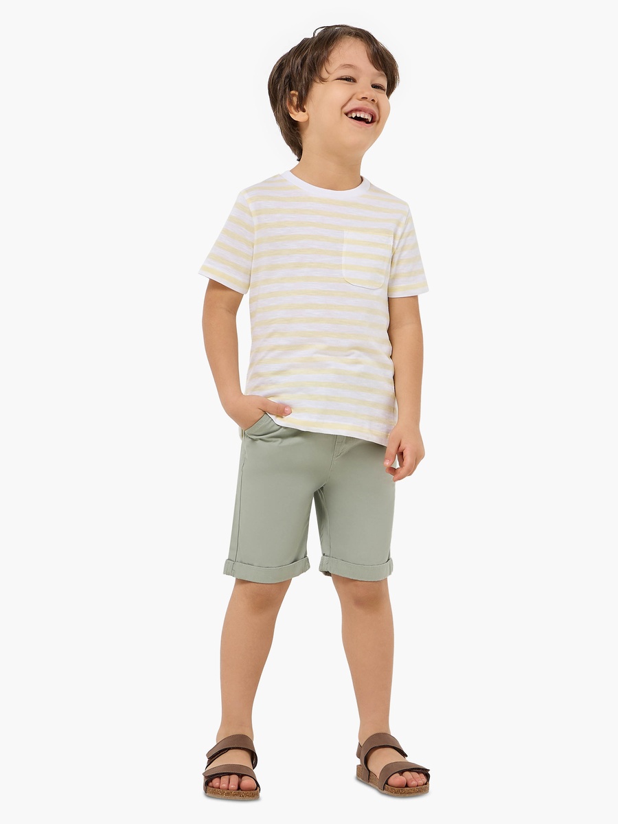 Solid Shorts with Drawstring Closure and Pockets