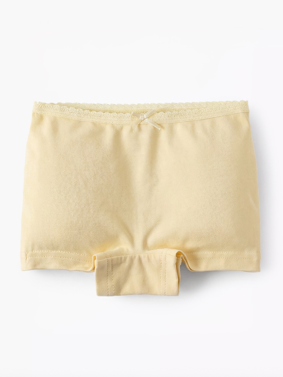 Solid Briefs with Elasticated Waistband - Set of 5