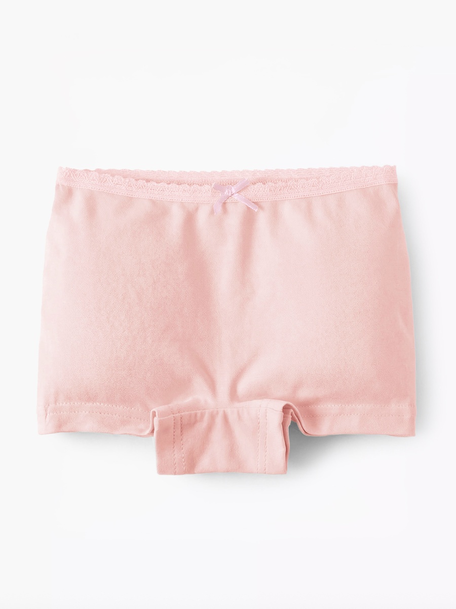 Solid Briefs with Elasticated Waistband - Set of 5