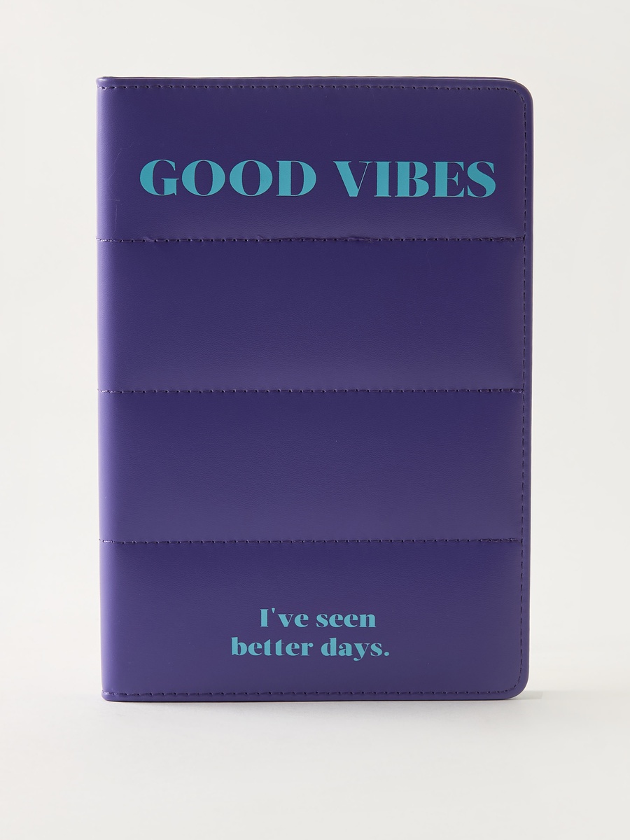 Slogan Print A5 Journal