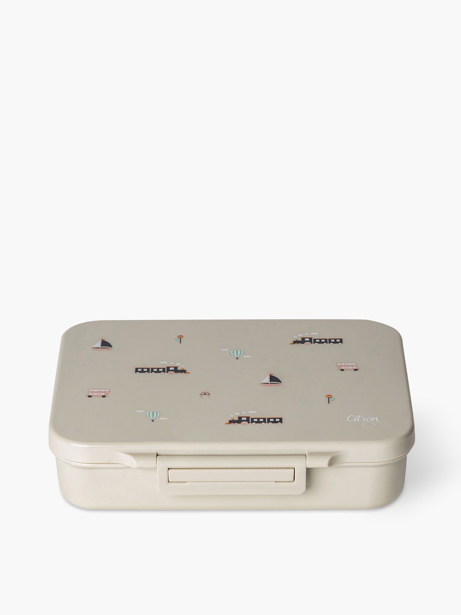 Unicorn Print Sectioned Lunch Box with Clip Lock Lid6 -Month Warranty