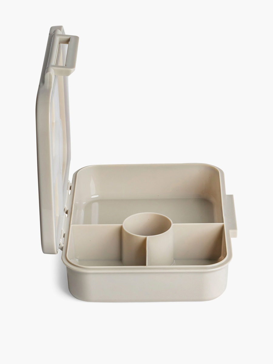 Unicorn Print Sectioned Lunch Box with Clip Lock Lid6 -Month Warranty