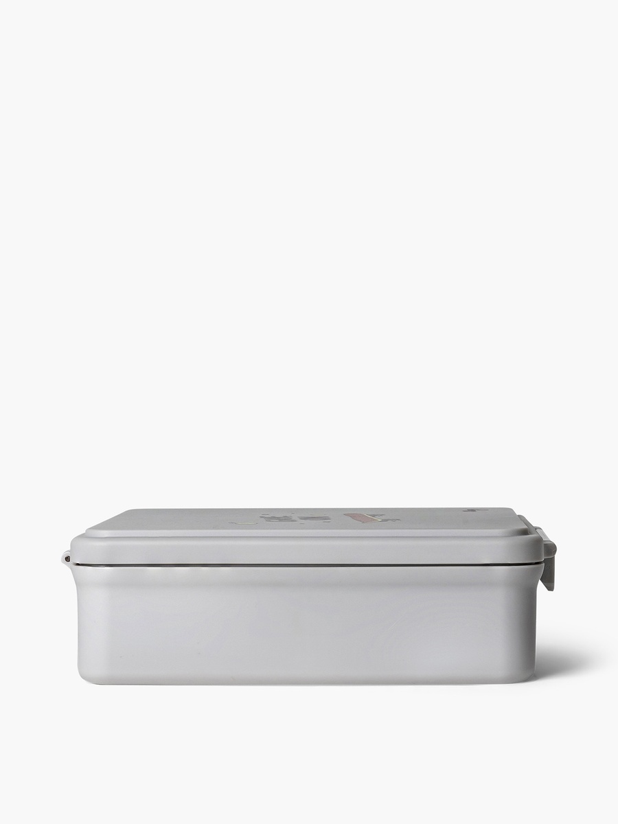 Unicorn Print Sectioned Lunch Box with Clip Lock Lid6 -Month Warranty