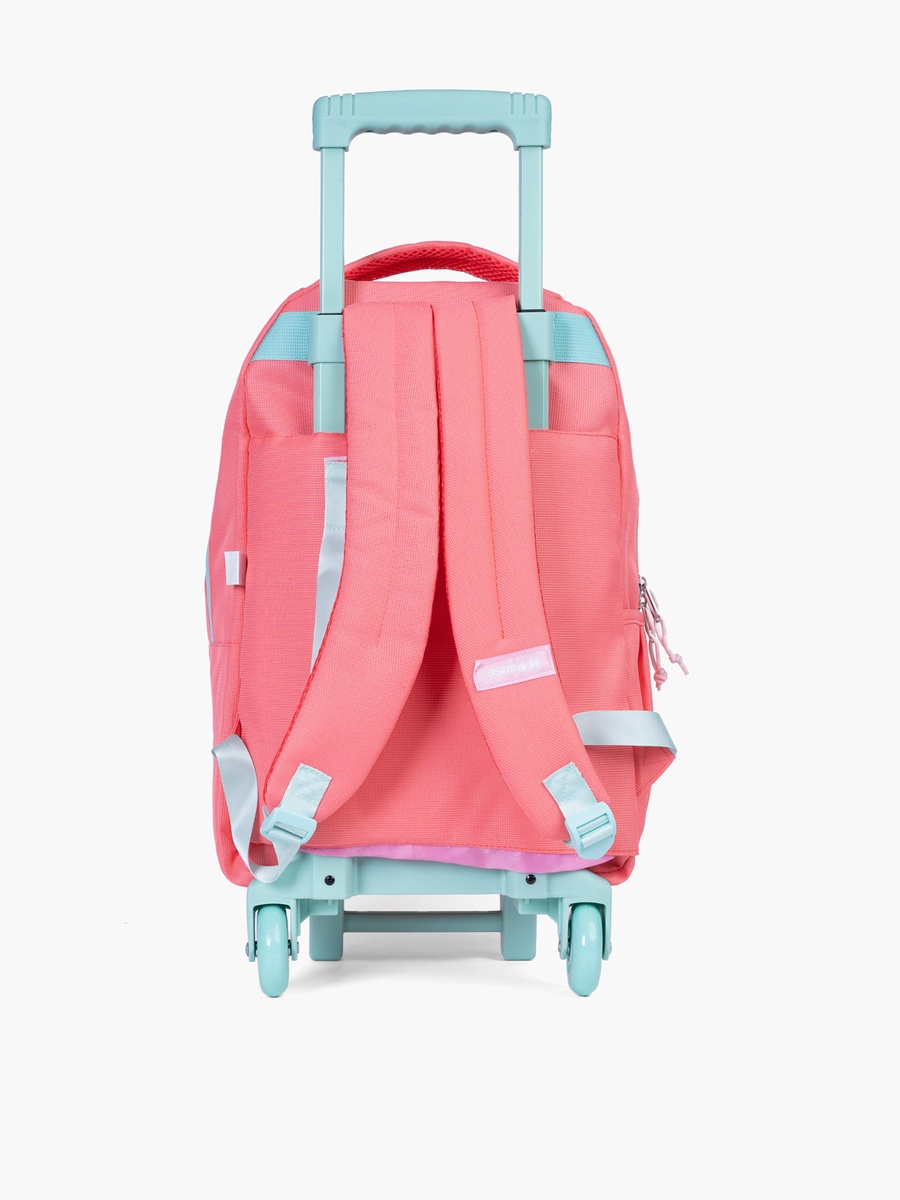 Colourblock 18-Inch Softcase Trolley Bag with Retractable Handle