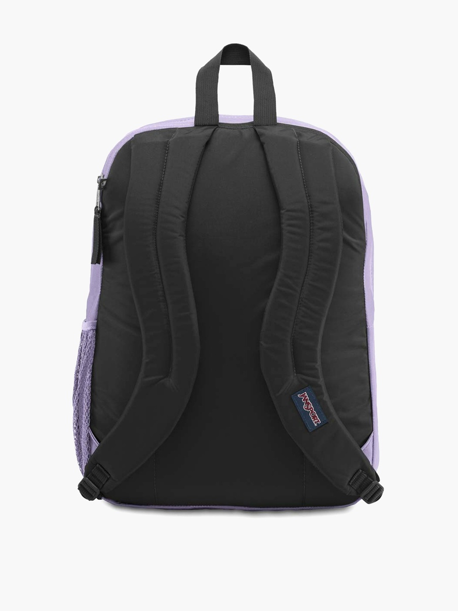 Logo Applique Backpack with Adjustable Strap and Zip Closure - 53X41X33 cm