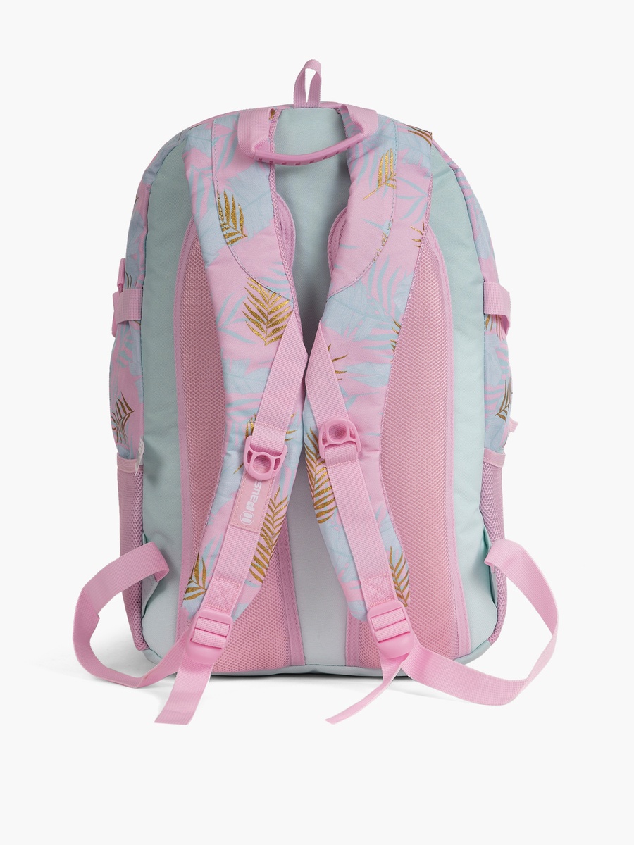 18-Inch Printed Backpack with Adjustable Straps and Zip Closure - 27X13X44 cm