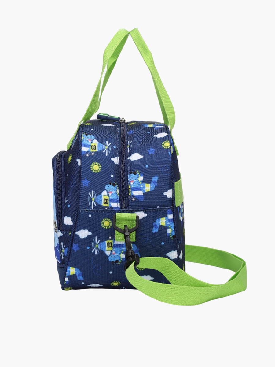 Printed Lunch Bag with Zip Closure