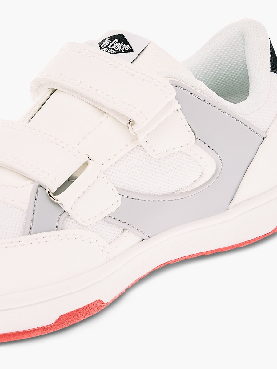 Panelled Sneakers with Hook and Loop Closure