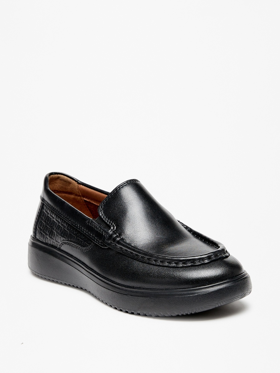 Solid Slip-On Loafers