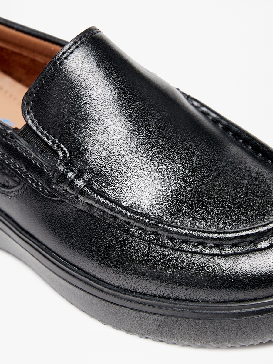 Solid Slip-On Loafers
