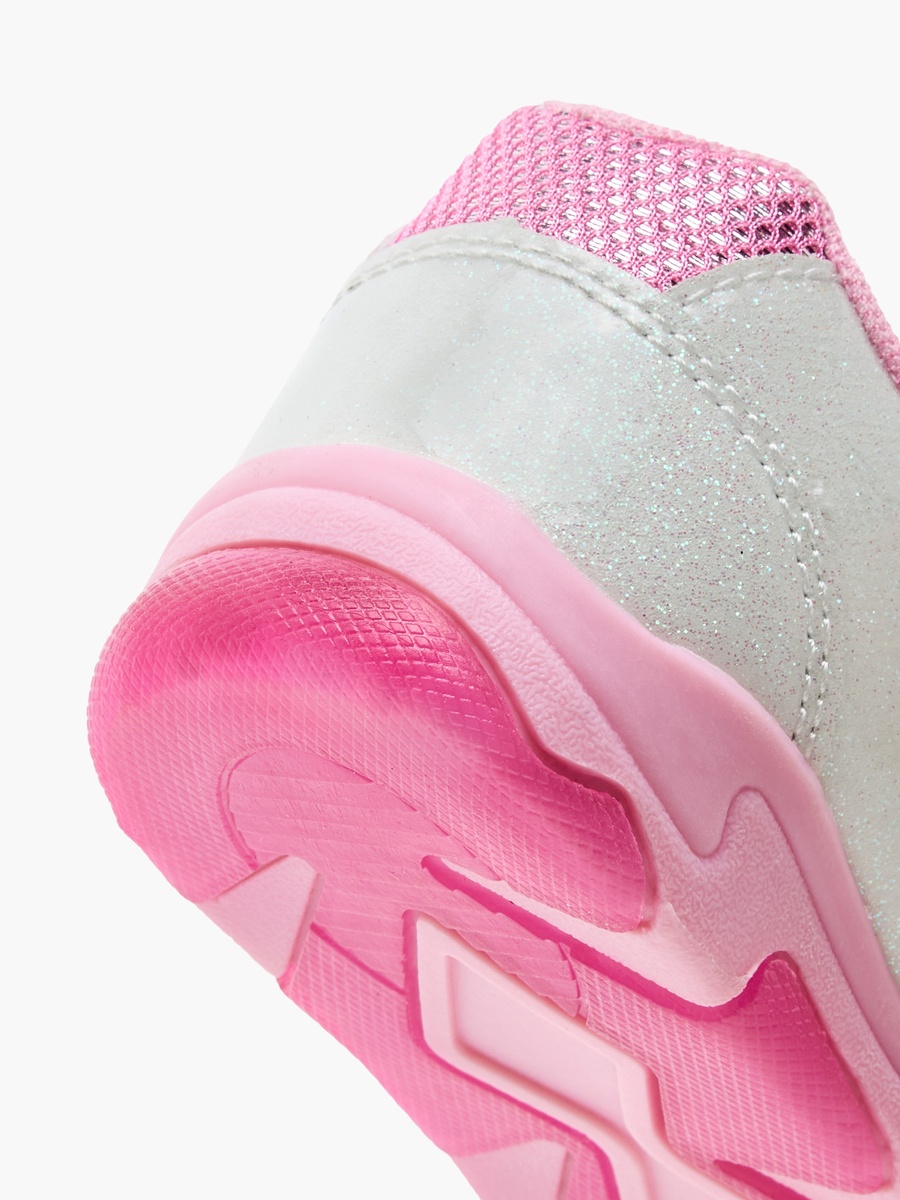 Minnie and Daisy Printed Light-Up Sneakers with Hook and Loop Closure
