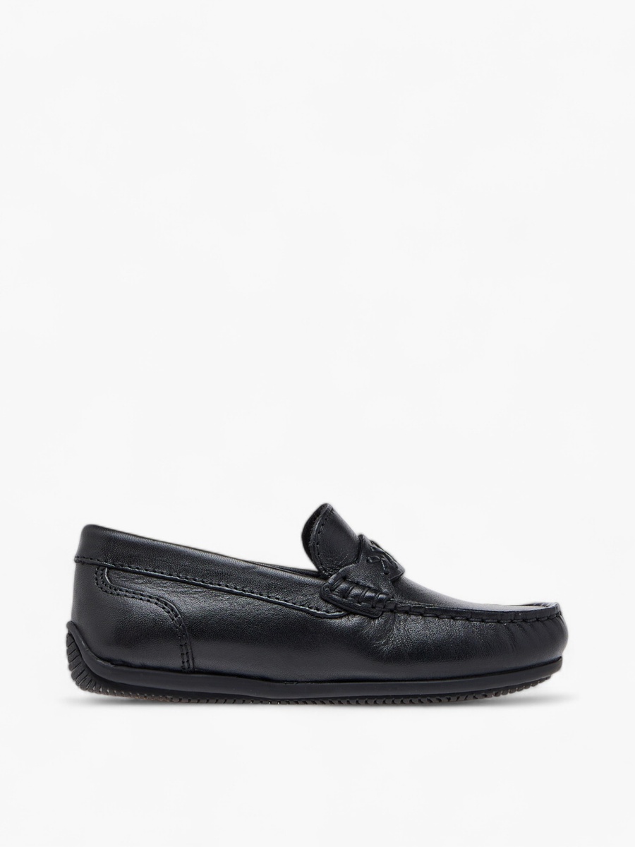 Textured Slip-On Loafers