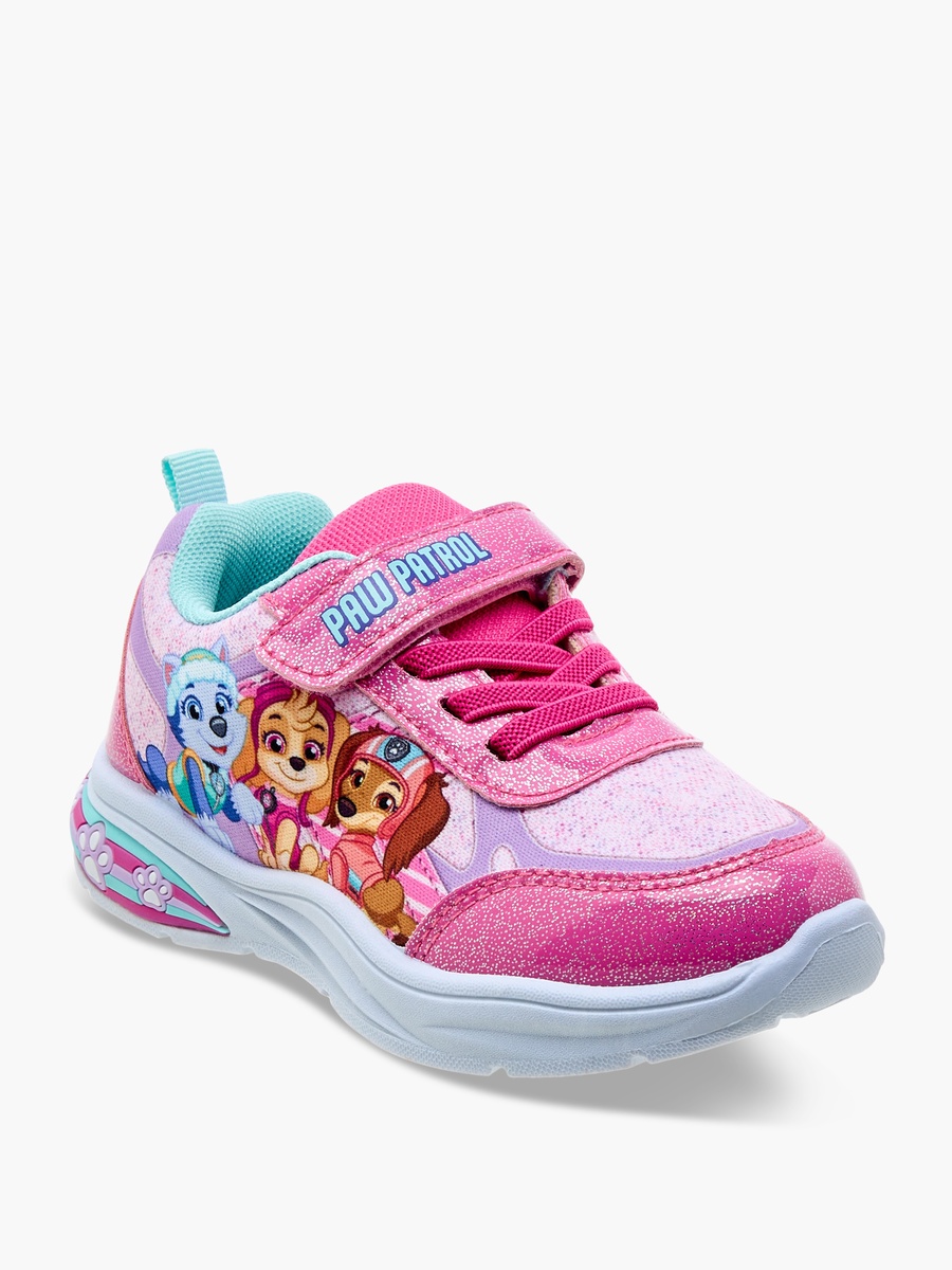 Paw Patrol Printed Light-Up Sneakers with Hook and Loop Closure