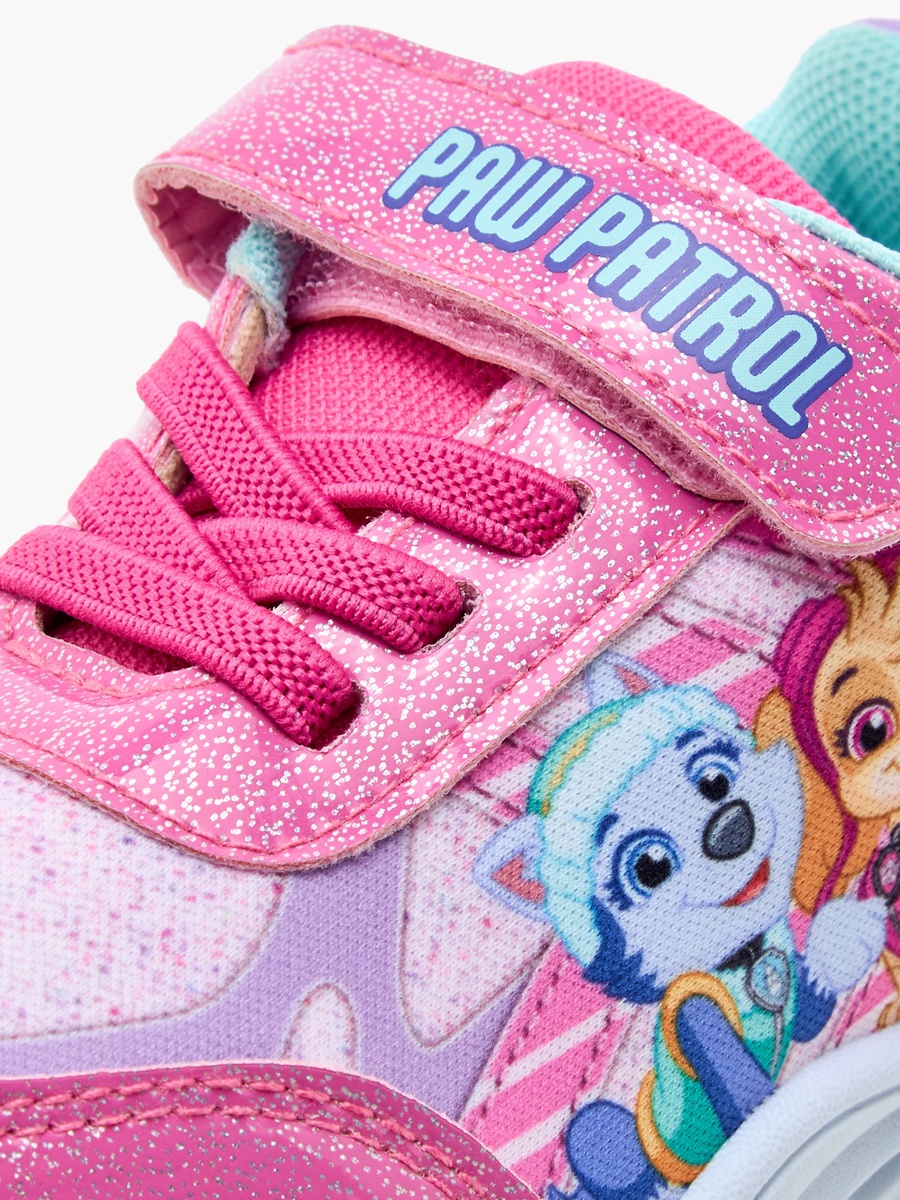 Paw Patrol Printed Light-Up Sneakers with Hook and Loop Closure