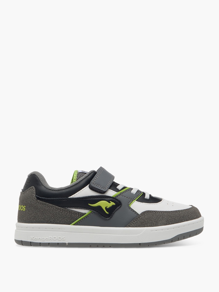 حذاء سنيكرز بشريط إغلاق لاصق وشعار للبنات من كانجاروز