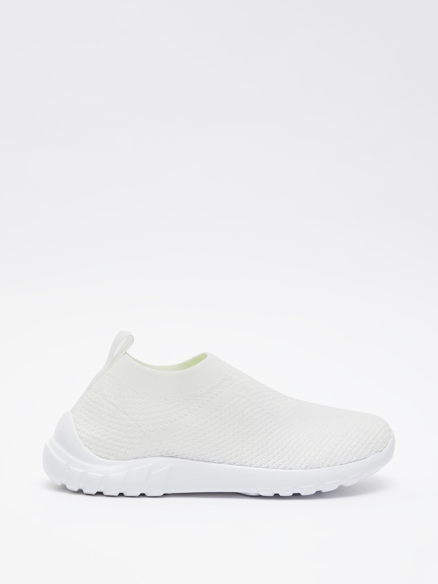 Textured Slip-On Walking Shoes