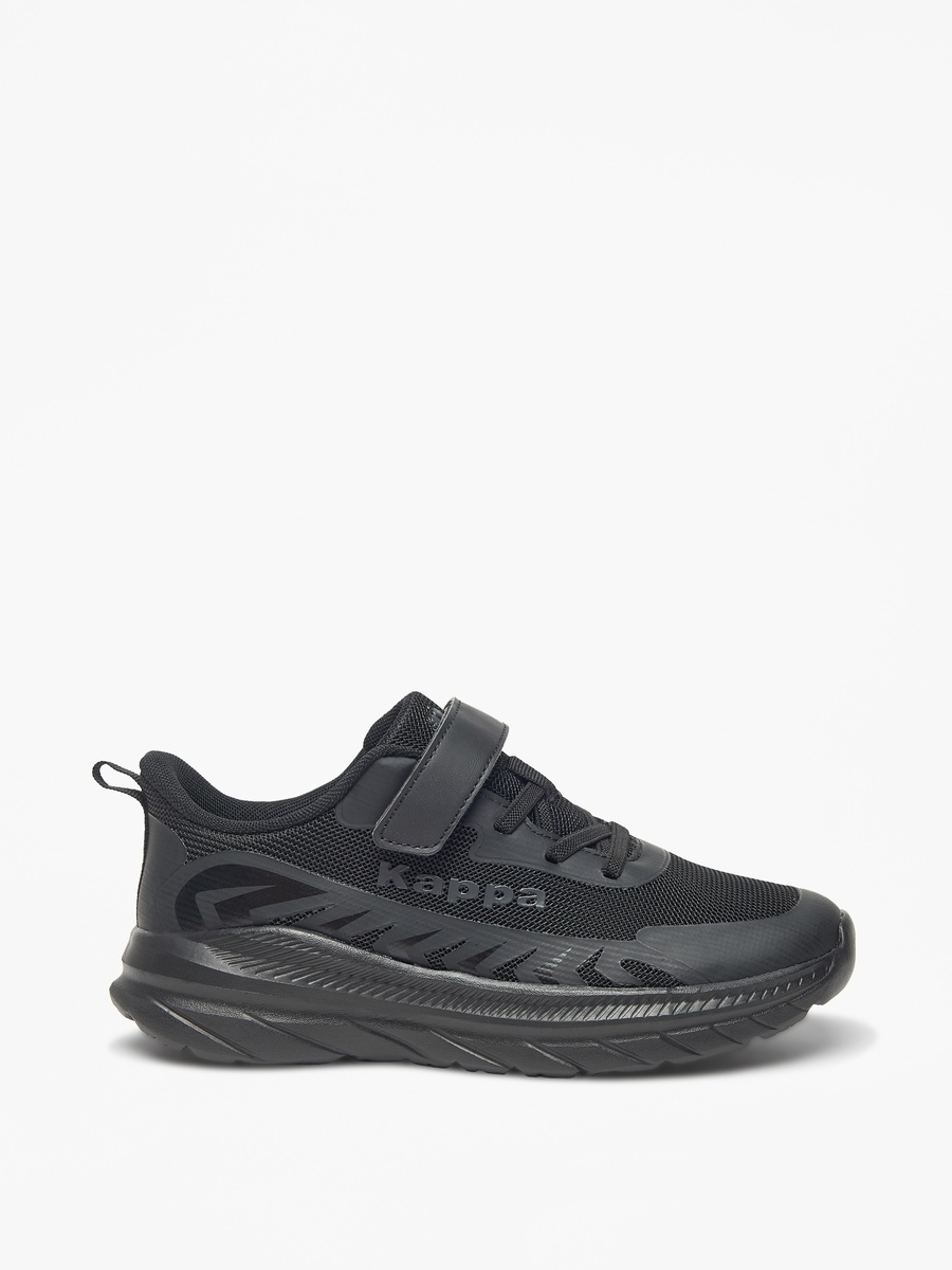Textured Walking Shoes with Hook and Loop Closure