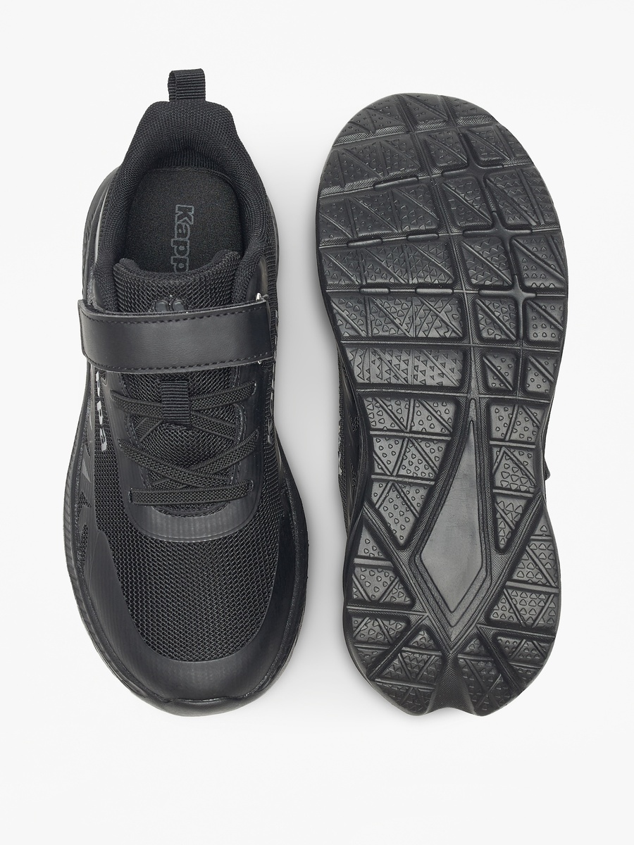 Textured Walking Shoes with Hook and Loop Closure