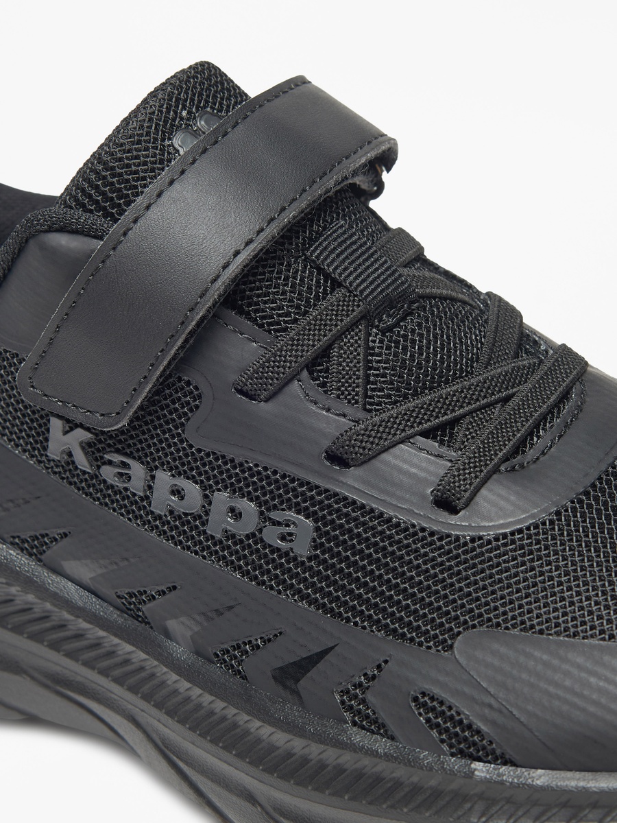Textured Walking Shoes with Hook and Loop Closure