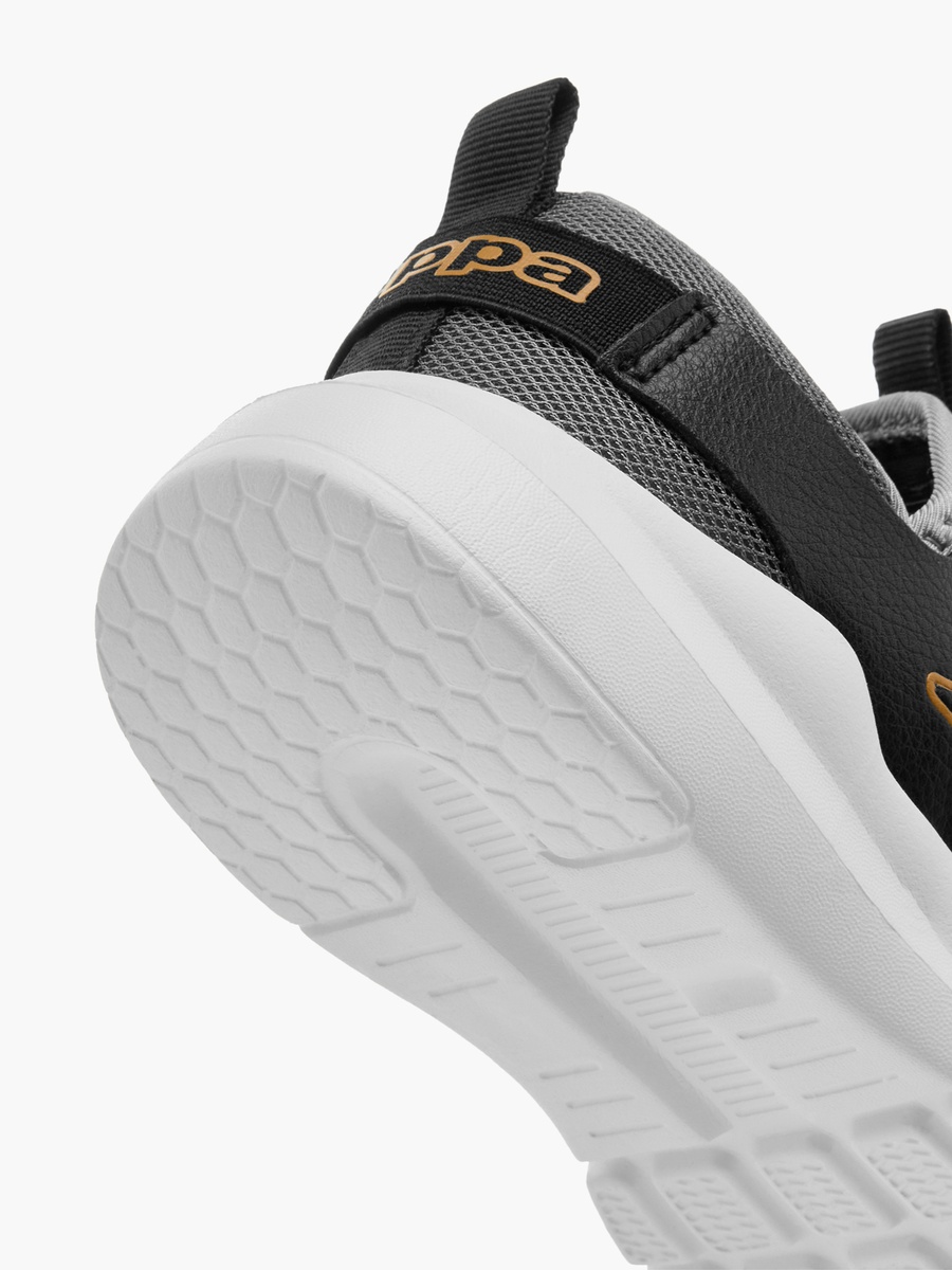 Logo Detail Slip-On Sports Shoes with Pull Up Tab